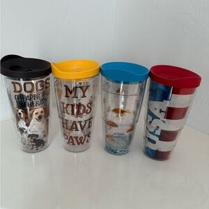 Tervis Tumblers with Vibrant Lids and Designs
